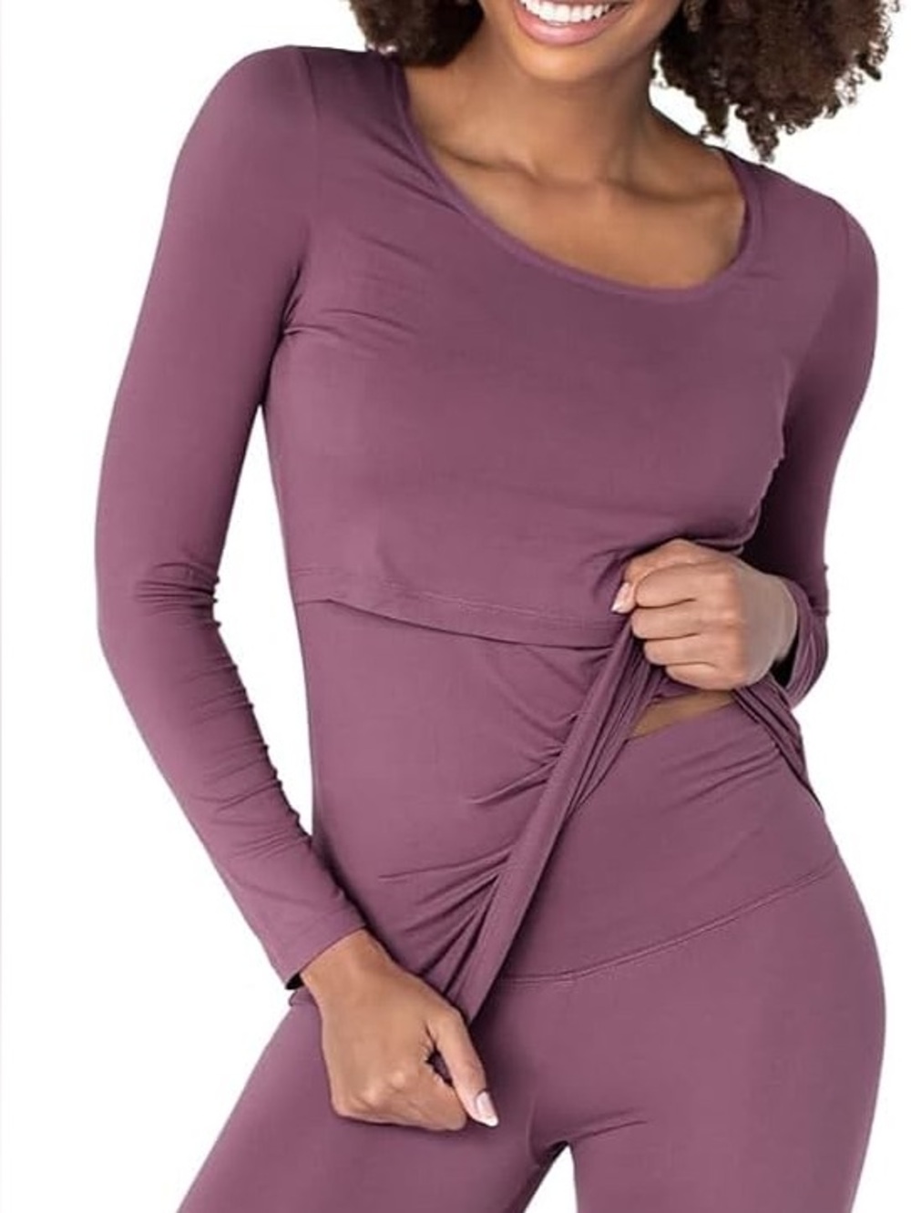 Kindred Bravely Maternity and Nursing Top and Leggings Lounge Set